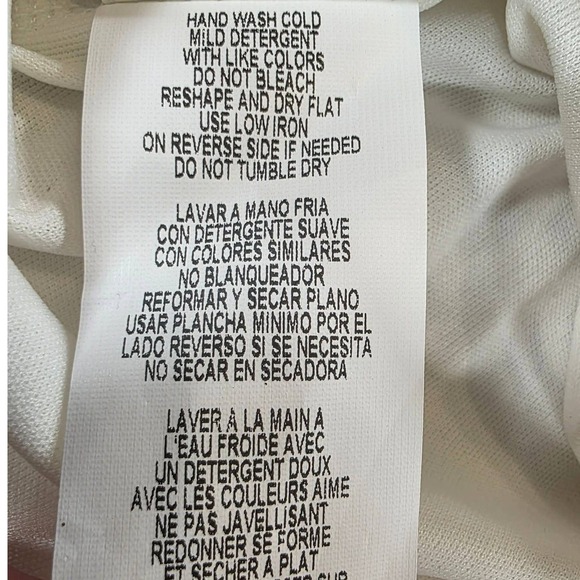 ONYX Nite White Lace Sheath Dress Long Sleeve Formal Event Size 4 - Picture 16 of 16